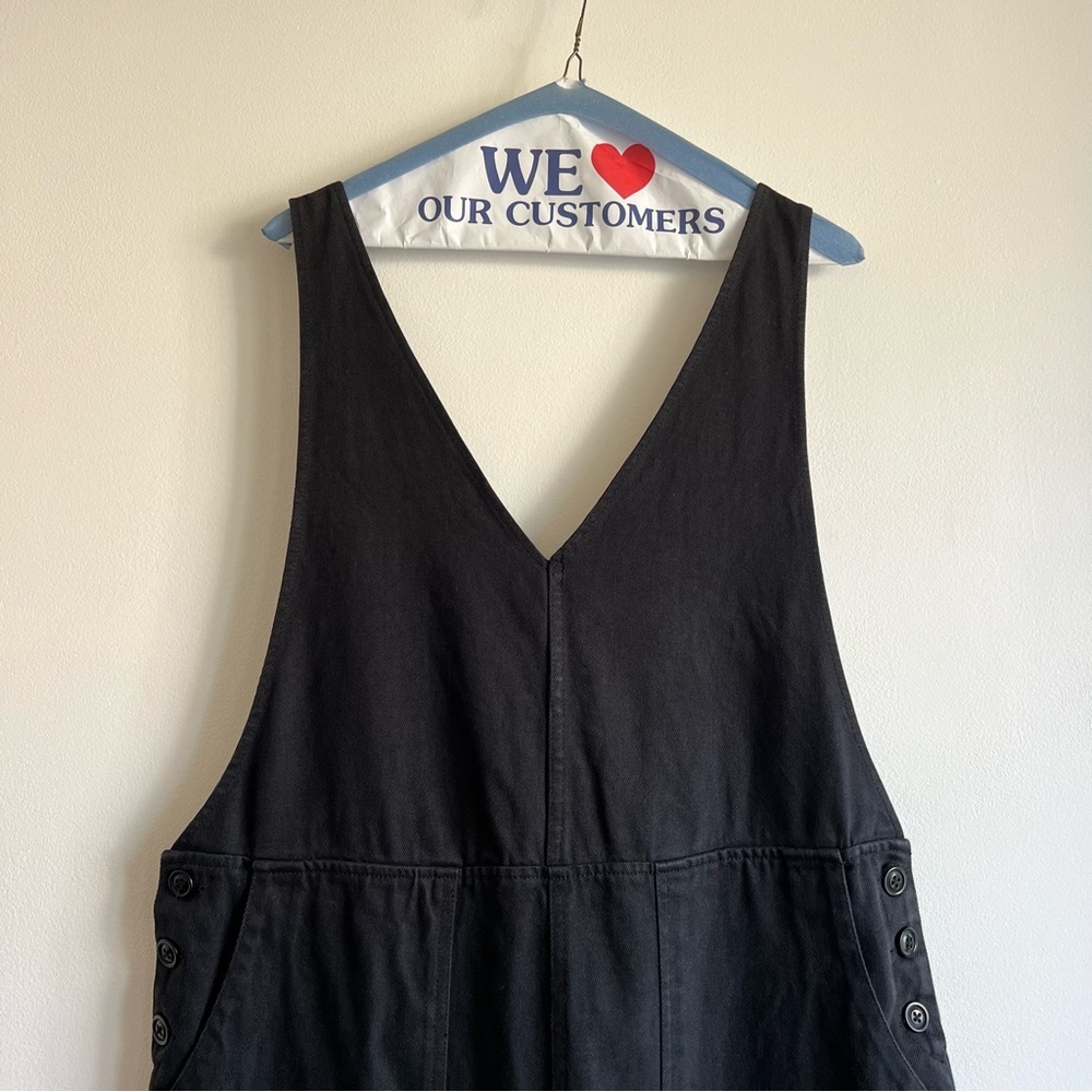 Alex Mill Ollie Overall in Recycled Denim Black - Picture 6 of 16